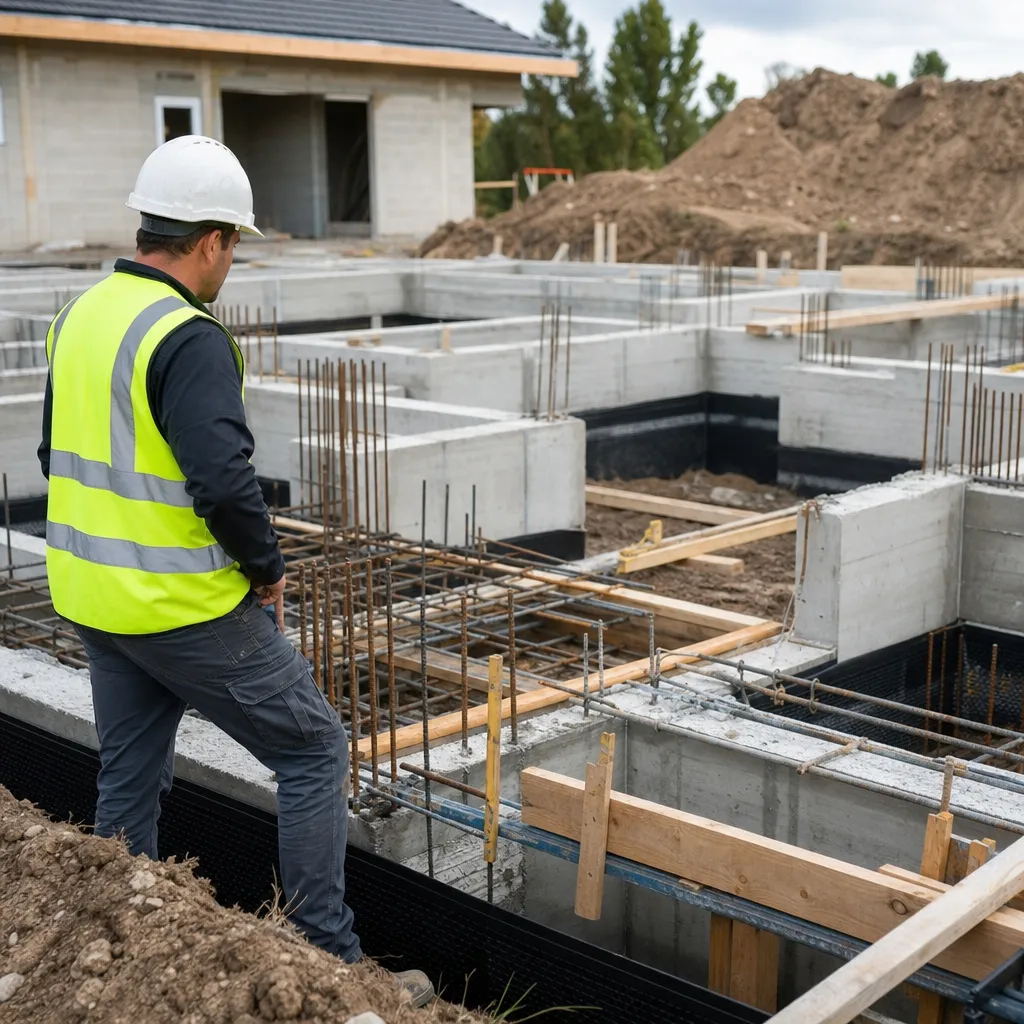Visite de chantier CCMI au stade des fondations par un expert Check my House dans le Val de Marne (94)