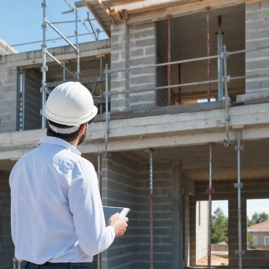 Visite de chantier CCMI au stade du gros œuvre par un expert Check my House dans le Val de Marne (94)